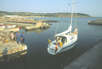 Segelboot im Hafen (Foto: Destination Bornholm)