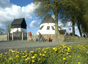 Rundkirche auf der Insel Bornholm (Foto: Destination Bornholm)