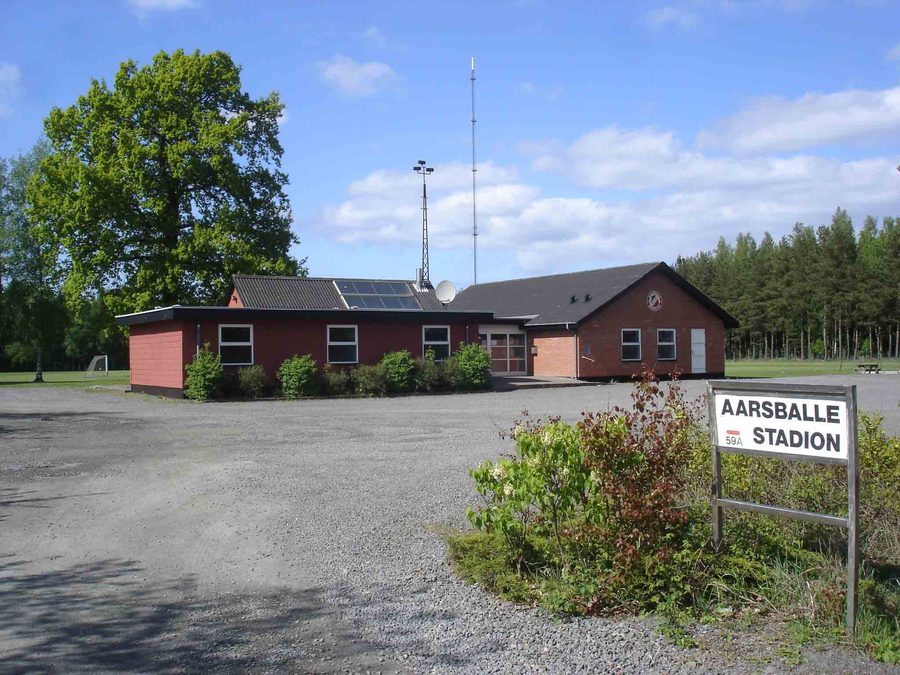 Årsballe Stadion auf Bornholm