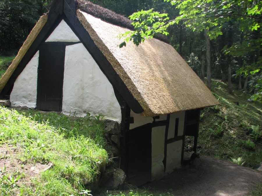Historische Wassermühle von Vang auf Bornholm