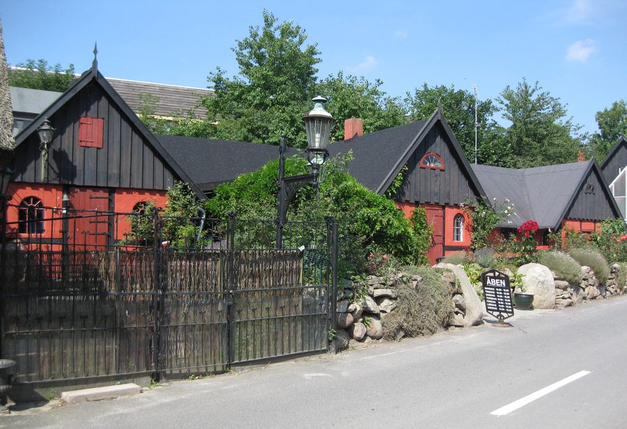 Küstenort Boderne im Süden Bornholms