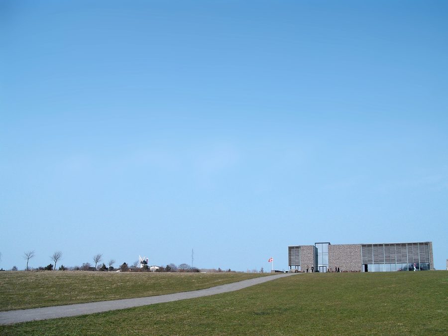 Gebäude von NaturBornholm in Aakirkeby auf Bornholm
