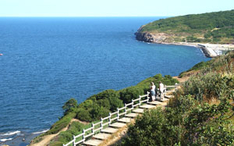 Natur Bornholm: Küstenweg (Foto: Destination Bornholm)