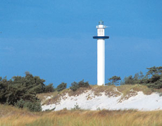 Leuchtturm bei Dueodde auf der Insel Bornholm (Foto: Destination Bornholm)