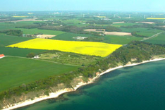 Die Insel Bornholm aus der Vogelperspektive (Foto: Rainer Höll)