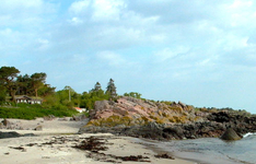 Strand bei Sandkås-Tejn auf der Insel Bornholm (Foto: Rainer Höll)