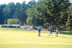 Der Golfplatz in Rø auf Bornholm (Foto: Destination Bornholm)